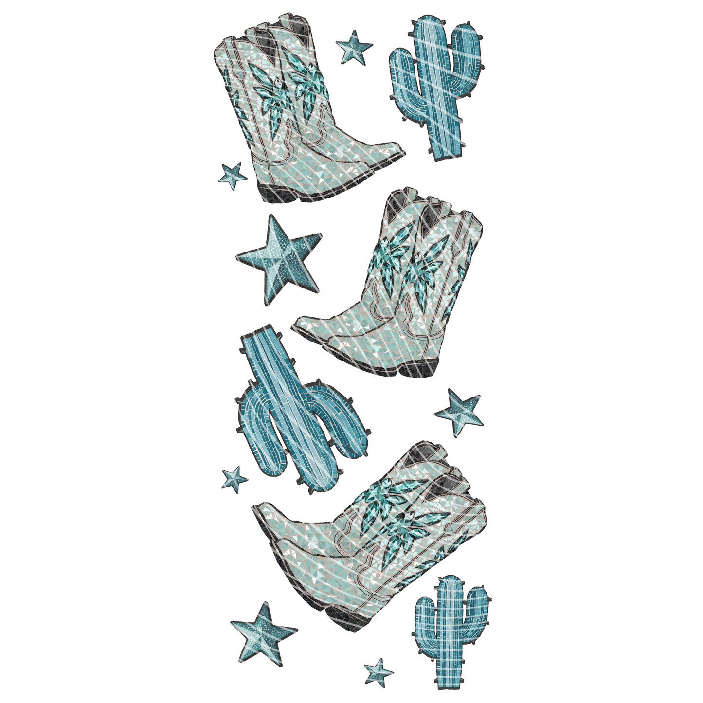 Its Not Easy Being a Cowgirl Sleeve/Pocket Transfer