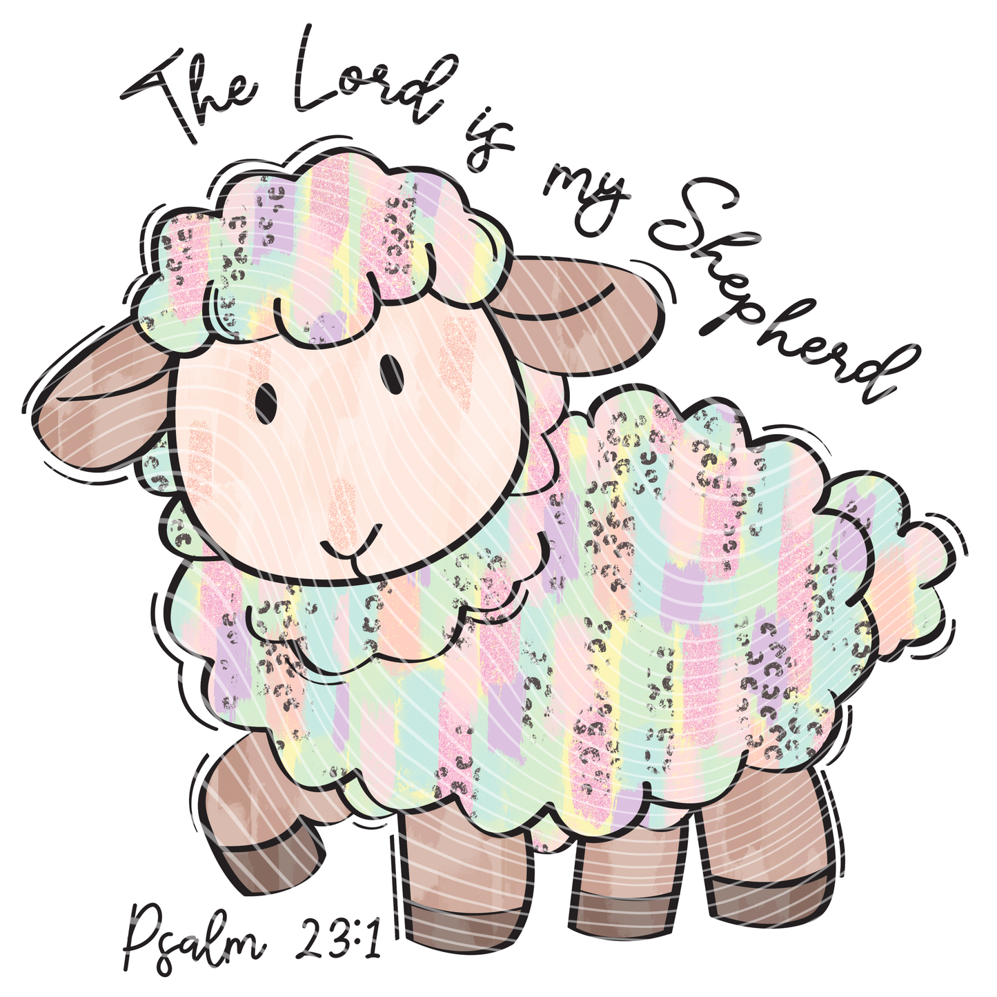 Easter Lamb Transfer