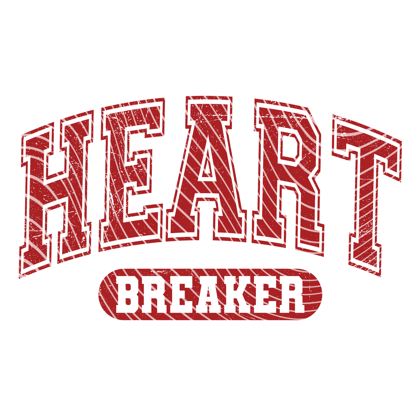 Heart Breaker Valentines Day Transfer
