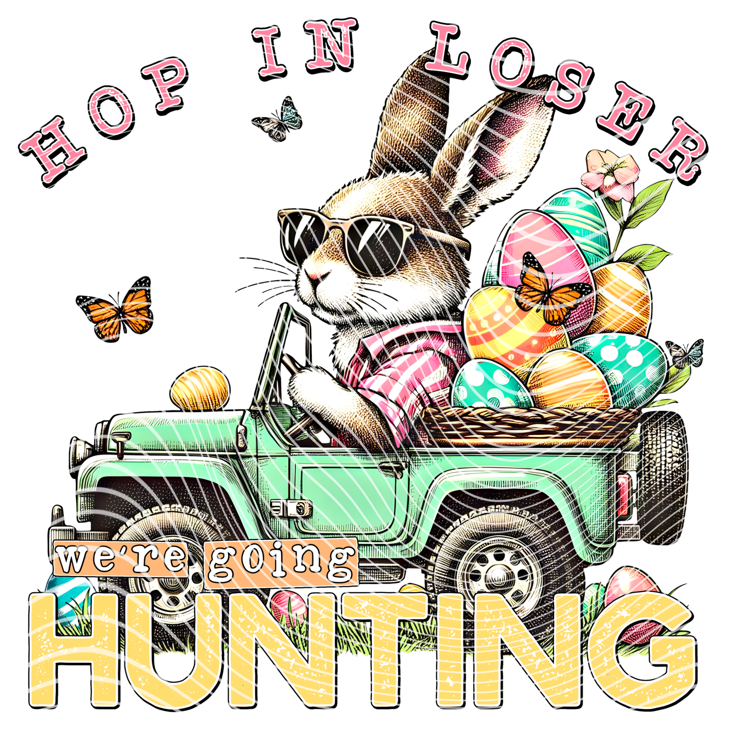 Hop in Loser Bunny Transfer