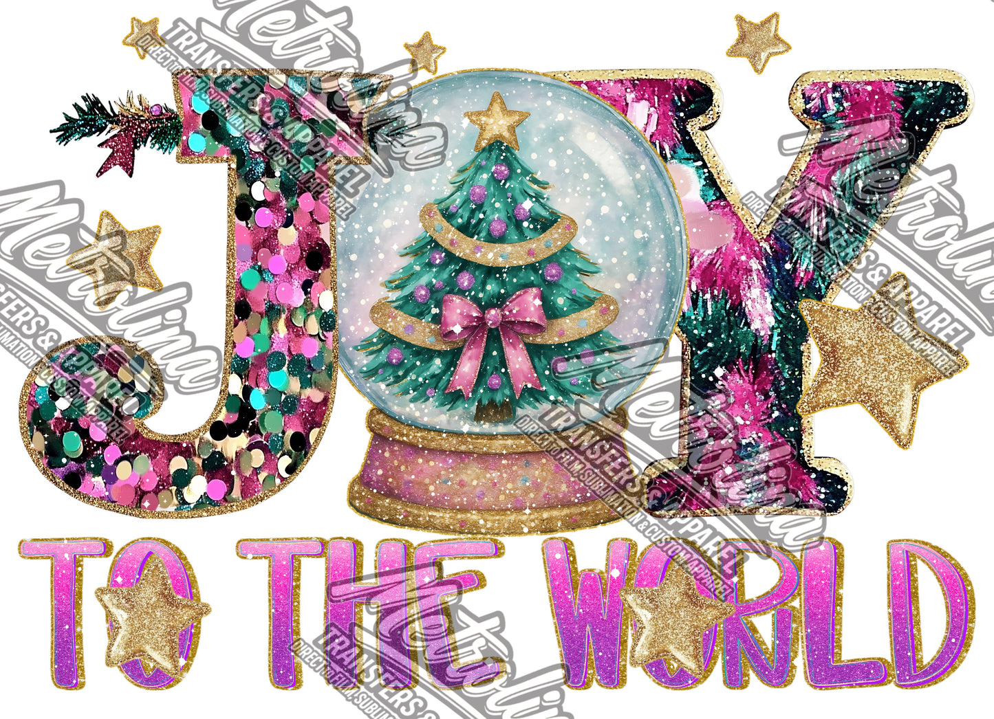 Joy to the World Snowglobe