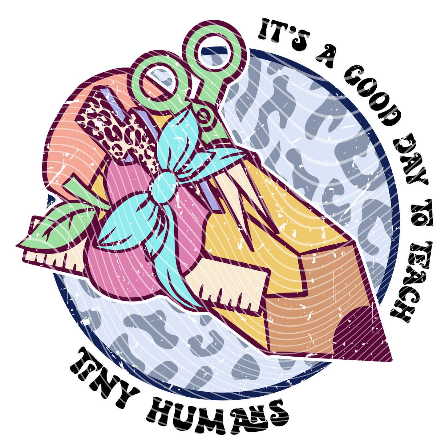 It's a Good Day to Teach Tiny Humans Distressed Transfer