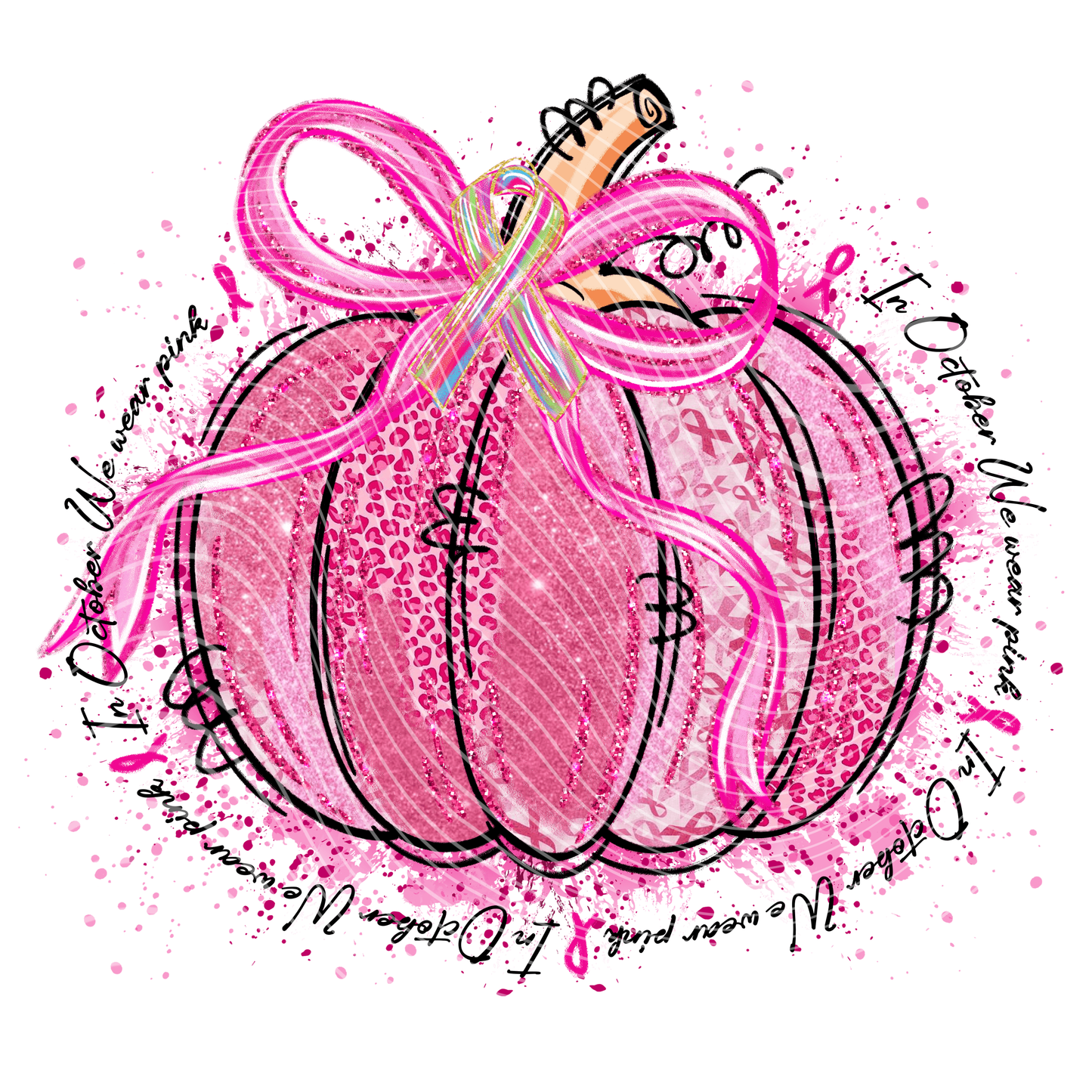 Pink Out 8 with Words