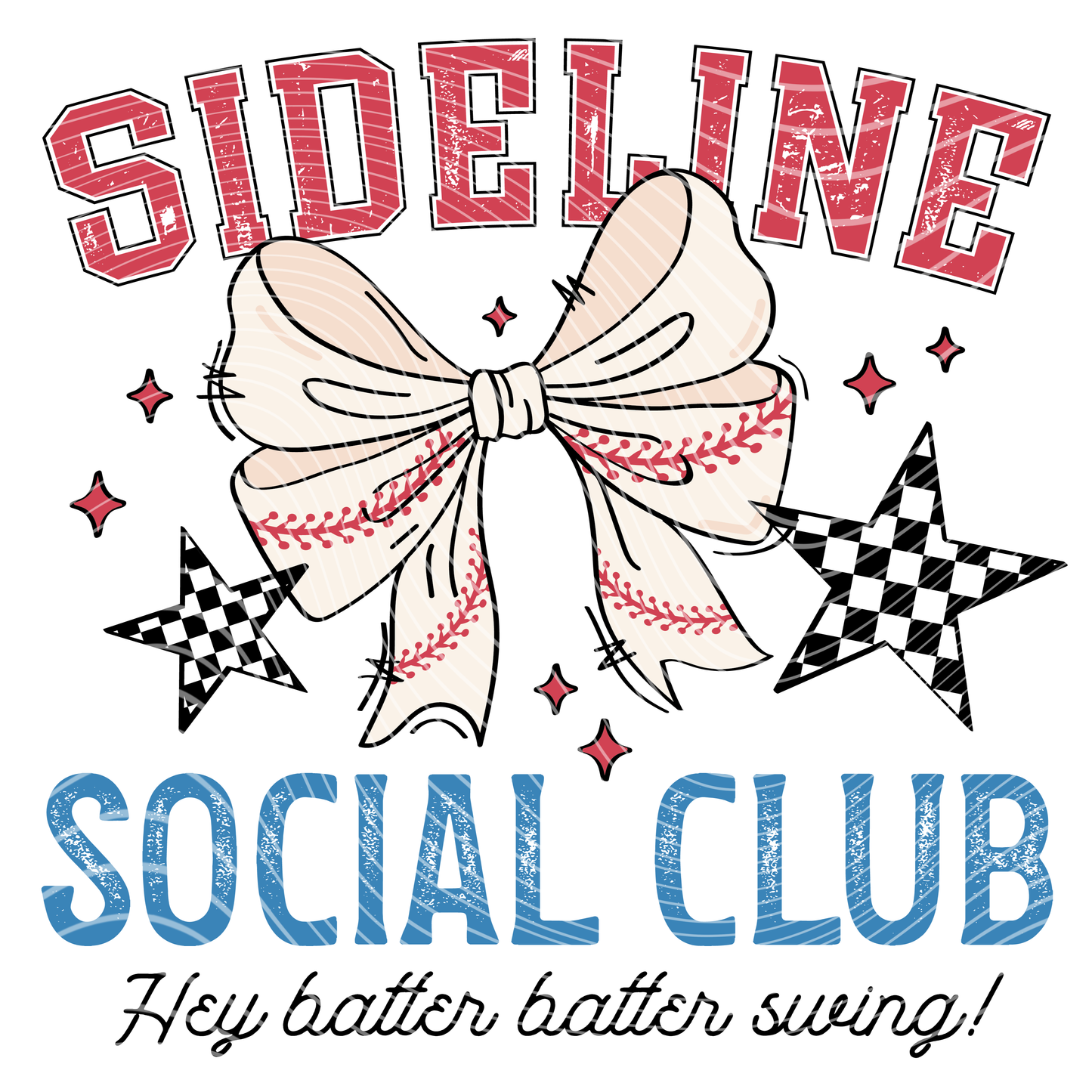Sideline Social Club Baseball Transfer