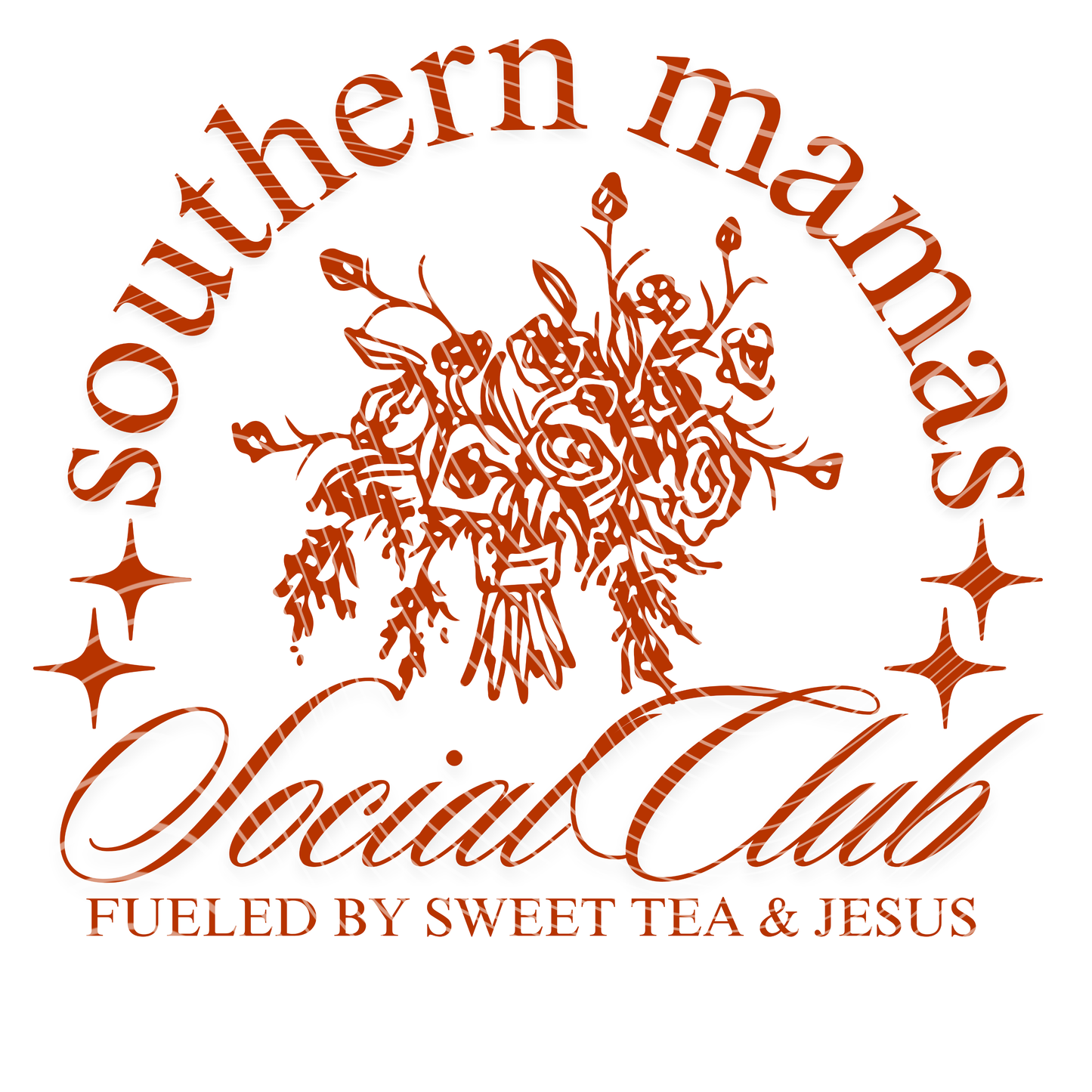 Southern Mamas Jesus and Sweet Tea Transfer