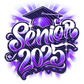 Airbrushed Senior 2025 Transfer