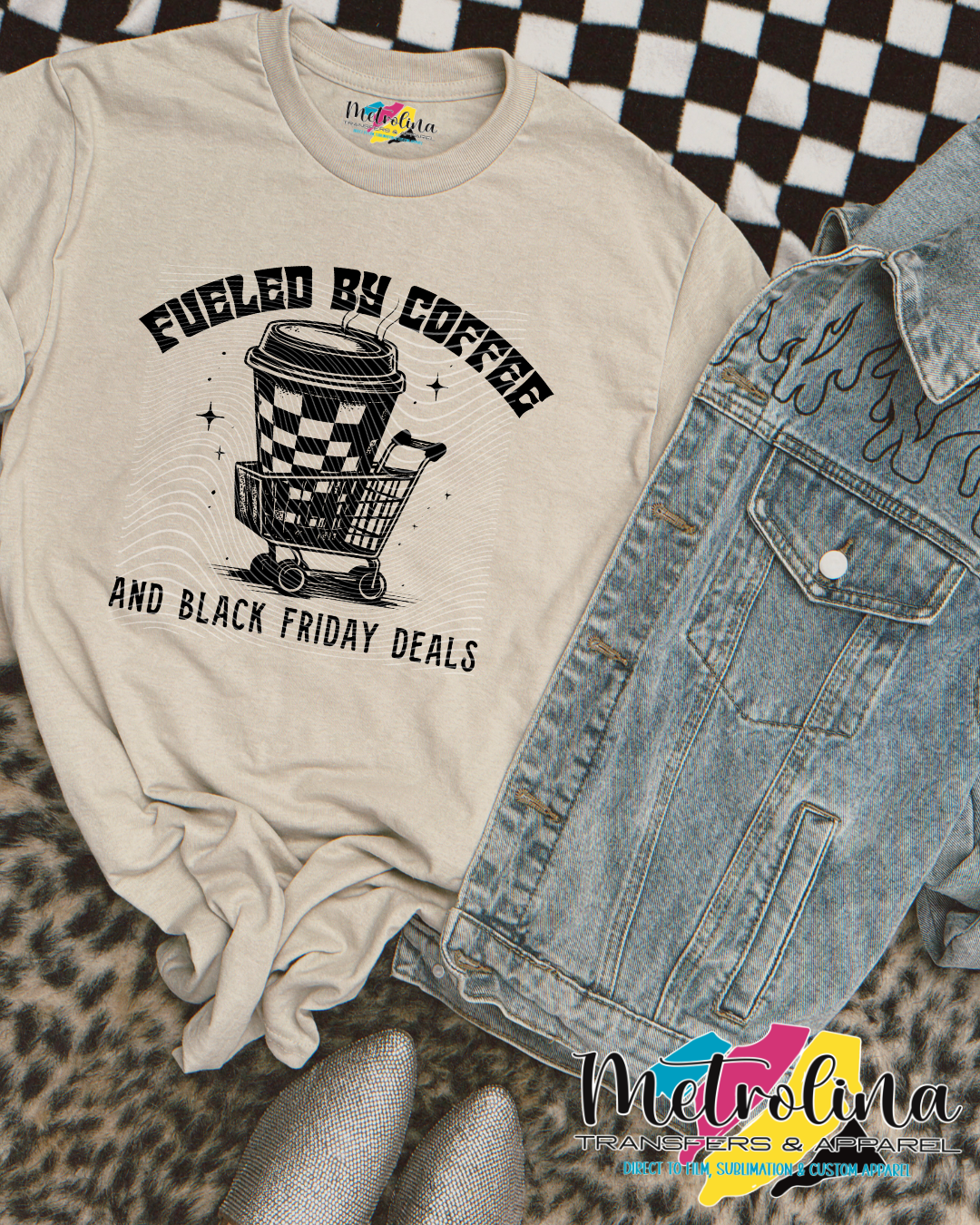 Fueled By Coffee and Black Friday Deals Tee