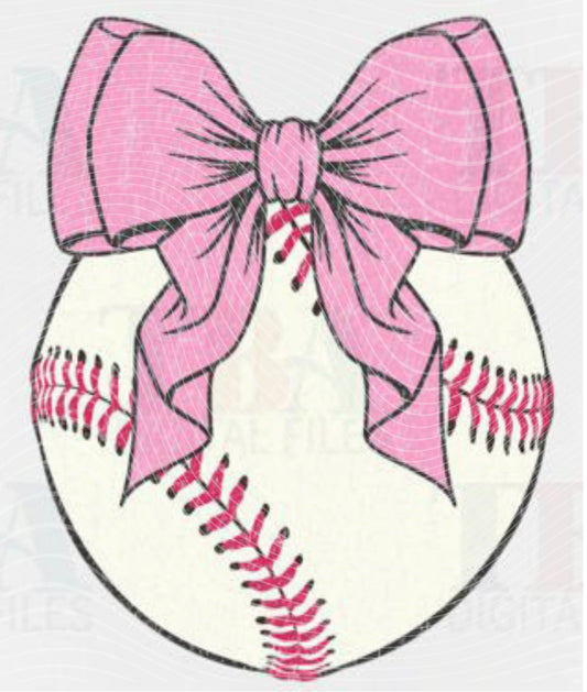 Coquette Baseball Transfer