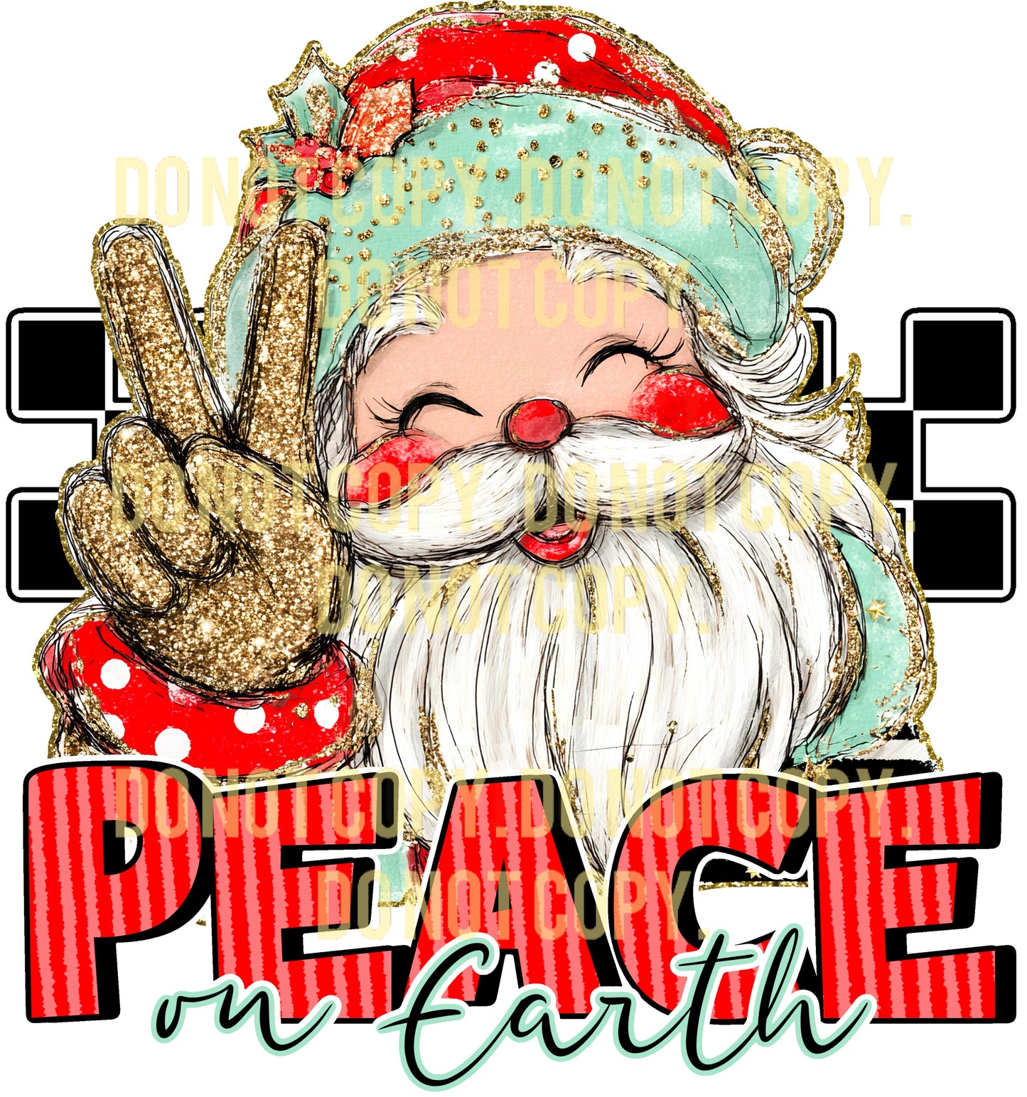 Peace on Earth Santa