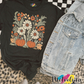 Fall Boho Floral Tee