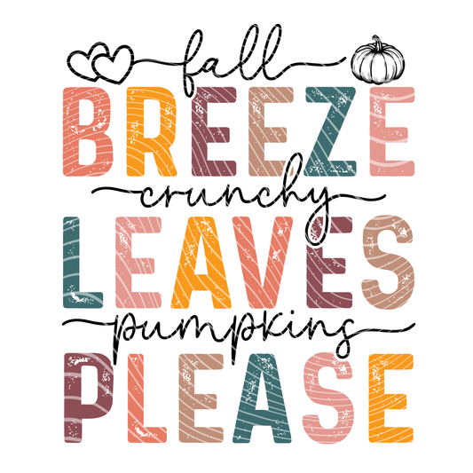 Fall Breeze Crunchy Leaves