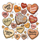 Fall Candy Hearts