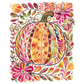 Fall Floral Pumpkin