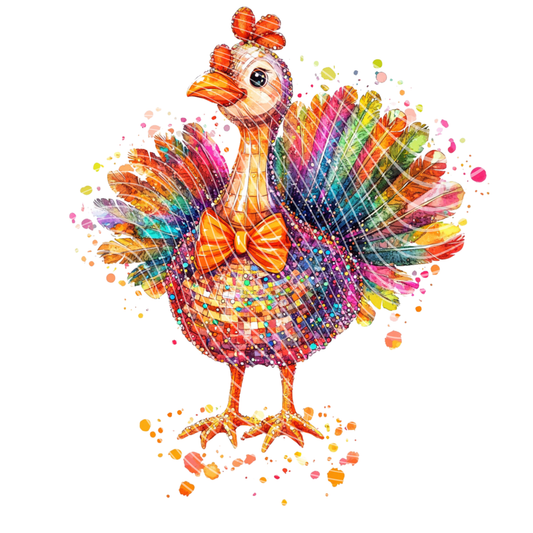 Glitter Disco Turkey