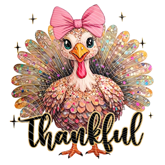 Glitter Turkey Thanksgiving