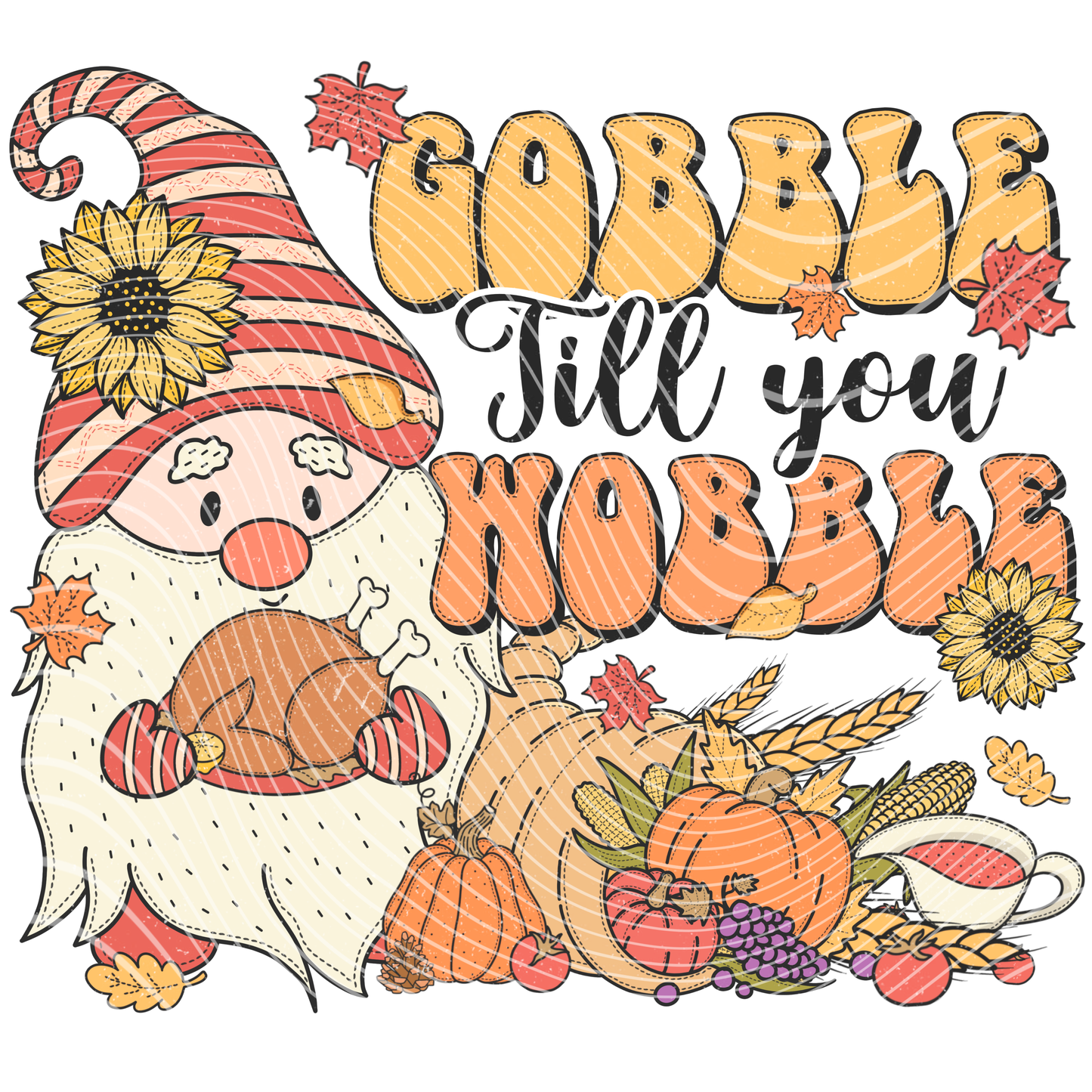 Gobble til You Wobble Gnome