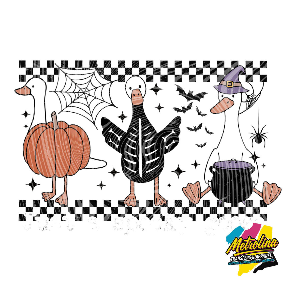 Goose Halloween Transfer