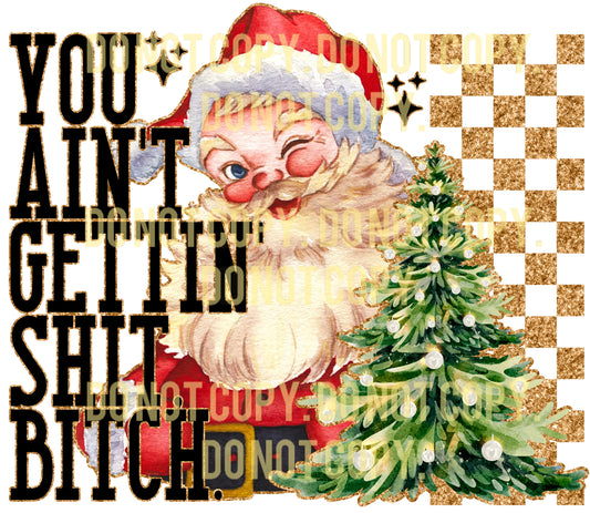 You Ain't Getting S*** B**ch