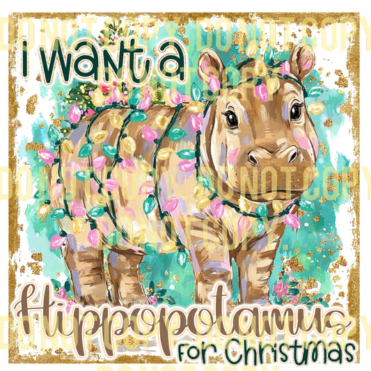 I Want a Hippopotamus