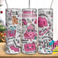 Merry Christmas Pink Tumbler