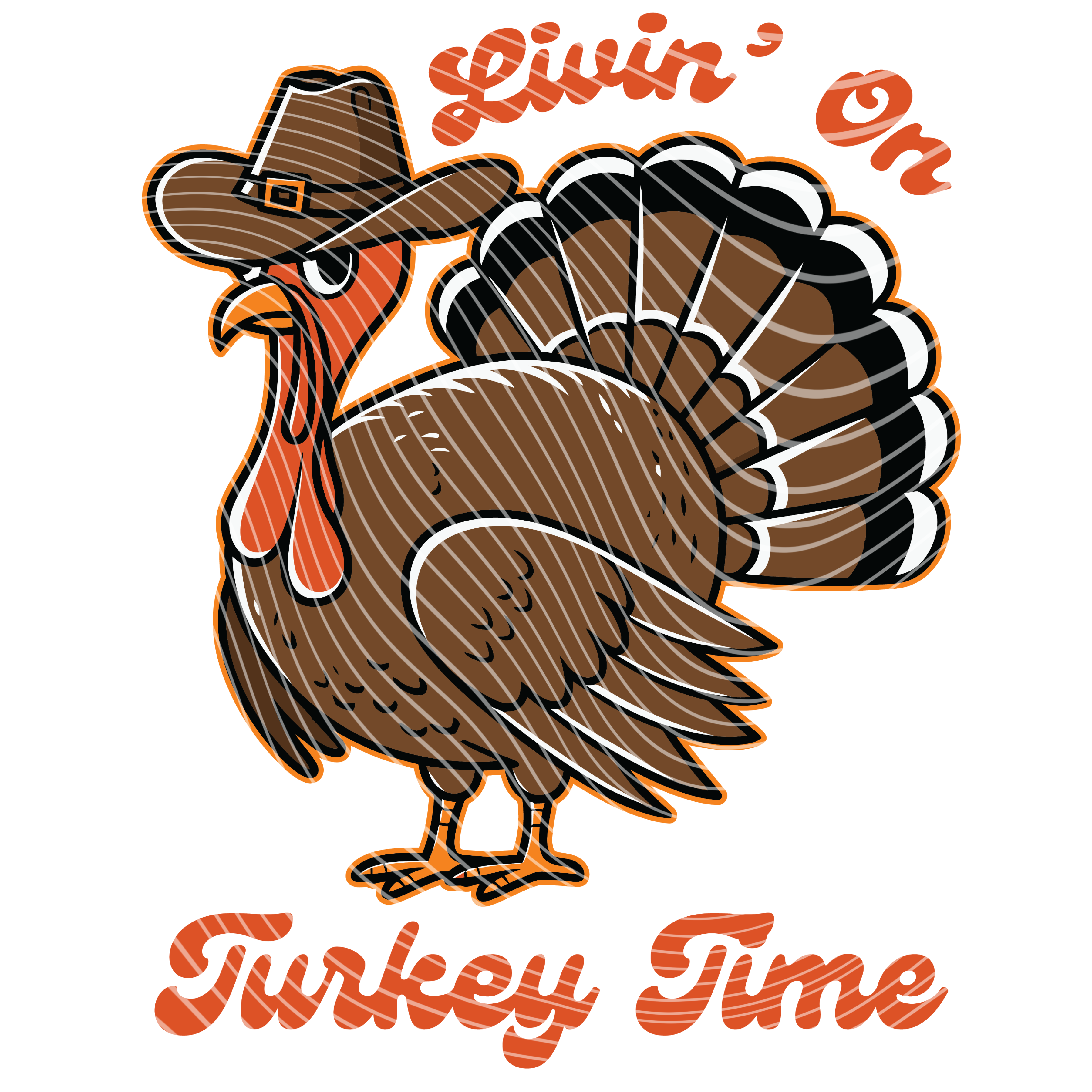 Turkey. Time Graphics Livin on Turkey Time – Metrolina Transfers and Apparel