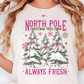 North Pole Christmas Tree Farm Tee