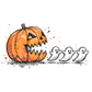 Pac Man Pumpkin Ghost 1