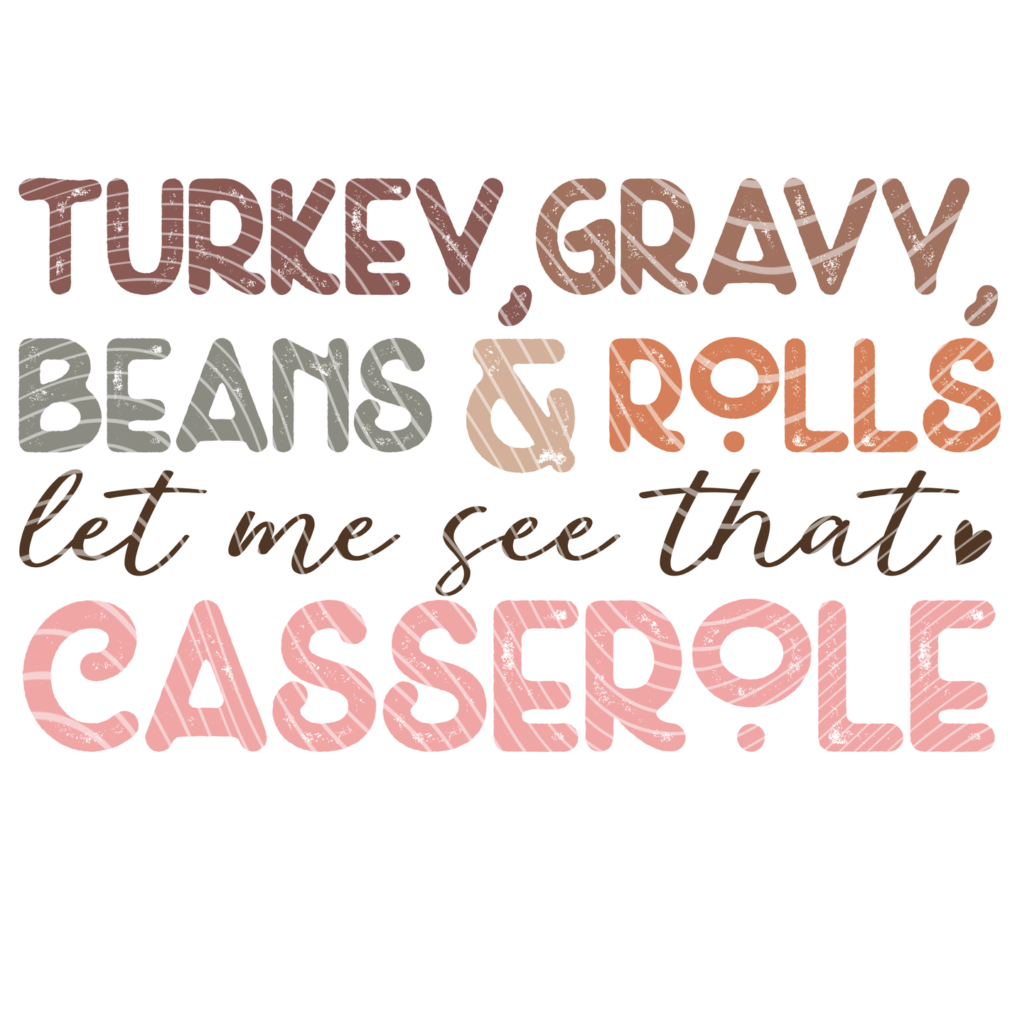 Turkey Gravy Casserole