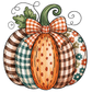 Vintage Patchwork Pumpkin