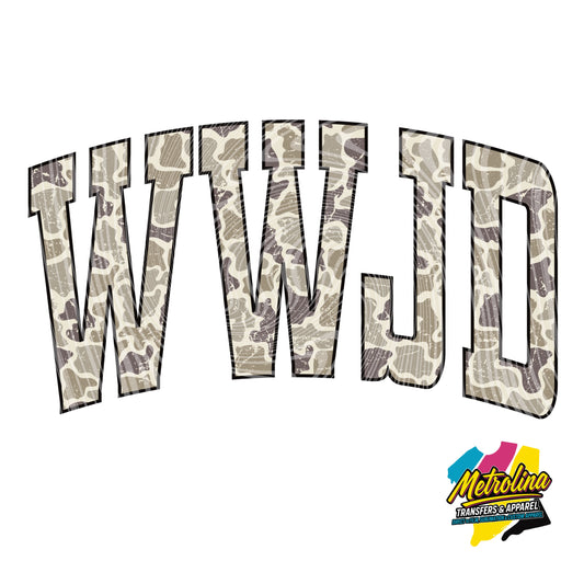WWJD Camo Transfer